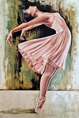 Съедобная картинка Балерина , лист А4. Вафельная/сахарная картинка. - фото 11015