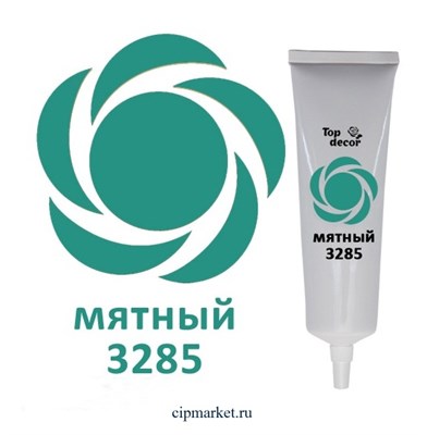 Краситель гелевый "Топ Продукт" 100 гр, Мятный - фото 9630