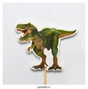Топпер сахарный Динозавры - 74. Высота фигурки 9 см. Вес:40 +/-10 грамм.