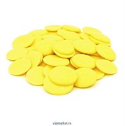 ОПТ     Глазурь монетки Шокомилк Желтая (сладкий лимон)