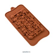 Форма силиконовая для шоколада Воздушный шоколад. Размер: 21*11 см