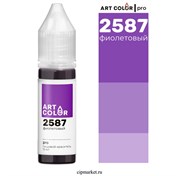 Краситель гелевый Art Color Pro Фиолетовый 15 мл