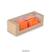 Упаковка для печенья и сладостей OSQ SWEET SHOW BOX. Размер: 20x8x6 см.