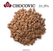 Шоколад CHOCOVIC Матео молочный 31,9% (от Barry Callebaut), фасовка. Вес: 250 гр 11896