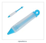 Ручка-декоратор силиконовая . Размер: 12*2 см.