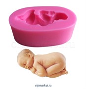 Молд 3D Малыш. Длина молда: 6,5-8 см, высота 2,5 см. Молд 3D Малыш. Длина молда: 6,5-8 см, высота 2,5 см.