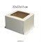 ОПТ     Коробка для торта с окном. Материал: плотный картон. Россия. Размер:22*22*13 см. - фото 10709