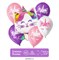 Букет из шаров «С днём рождения», котик-единорог, фольга, латекс, набор 6 шт., цвета МИКС - фото 11979