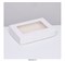 Коробка для пряников и сладостей белая, с окном. Размер: 28 х 20 х 5 см. - фото 12794