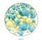 Посыпка шарики матовые Голубо-желтые Ассорти №096М драже зерновое. Вес: 50 гр - фото 12802