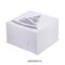 Коробка для торта с окном Елка новогодняя. Материал: картон. Россия. Размер: 30*30*19 см - фото 7003