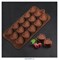 Форма для шоколада и конфет Сладкое сердце. Размер: 21,5*10,5 см. - фото 8403