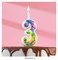 Свеча для торта "День рождения" Цифра 3. Высота 12 см - фото 9845