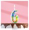 Свеча для торта "День рождения" Цифра 6. Высота 12 см - фото 9851